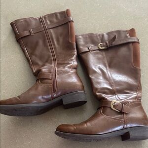 Brown High Boots